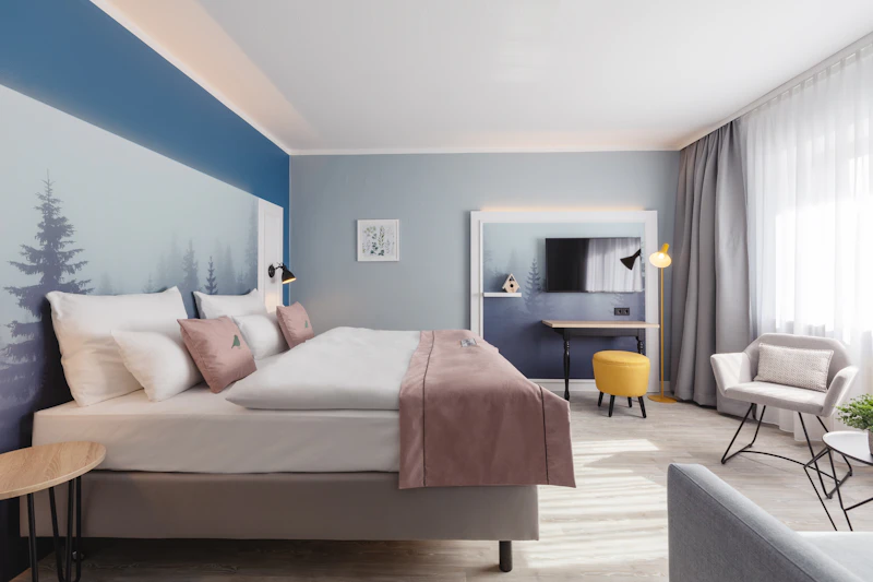 Komfort Dreibettzimmer - Yggotel Solsort Hotel Essen